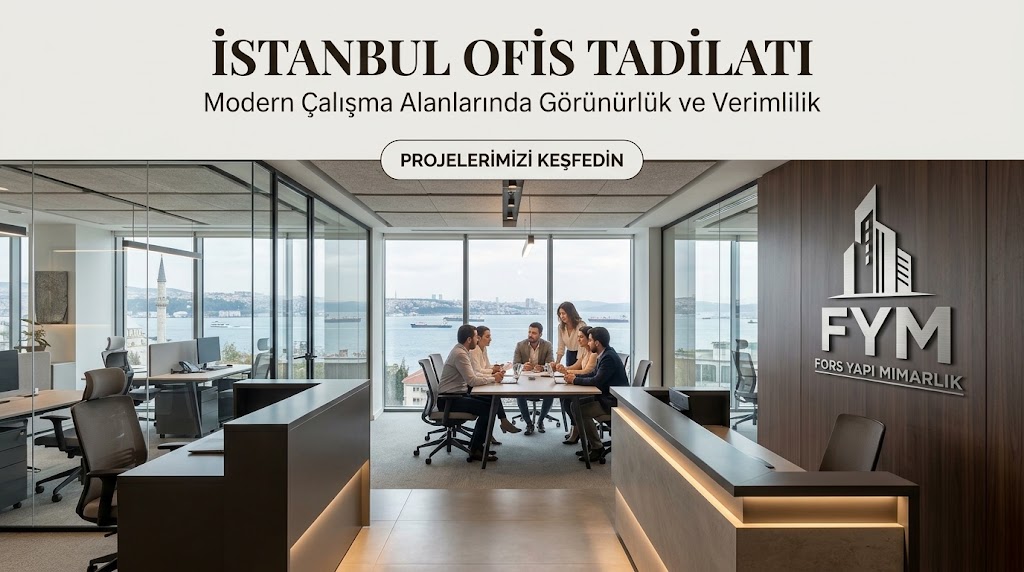 İstanbul’da İş Dünyasının Yeni Yüzü: Modern Ofis Tasarımları ve Profesyonel Tadilat Çözümleri
